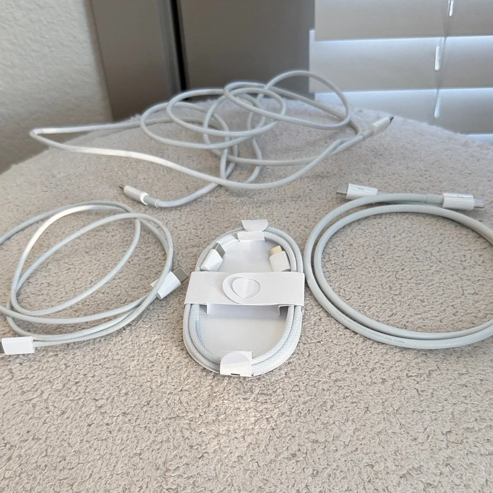 Apple type c White Charging Cable